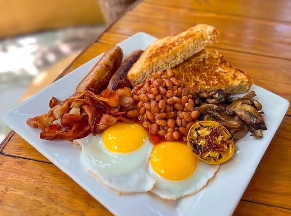 Breakfast at the West Indies Beer Company